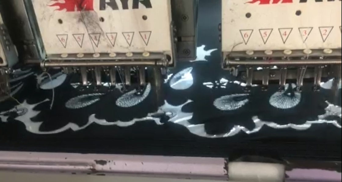90degree 45um pva water soluble embroidery topping
